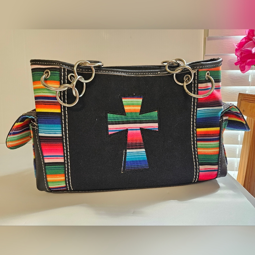 NWOT Cowgirl Trendy 8-Compartment Handbag